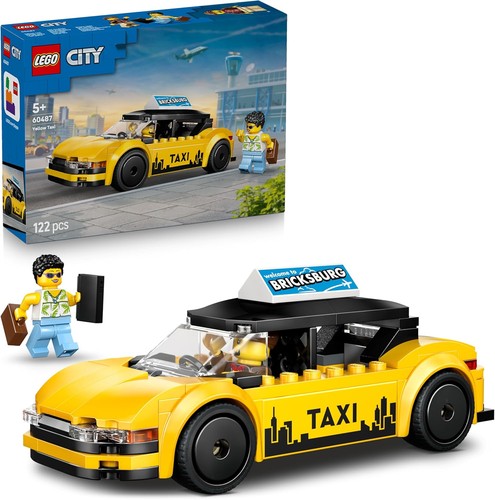 Lego city gelbes taxi - city,