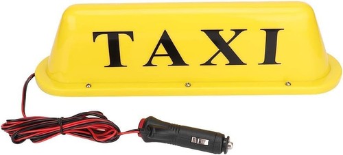 Taxi schild auto - auto, pvc