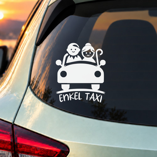 Auto aufkleber enkel - auto, |
